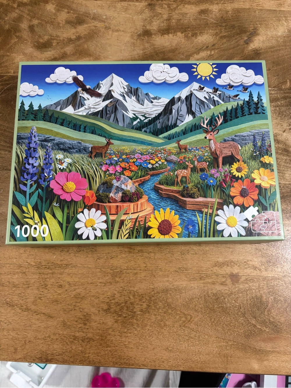 Alpine Meadow 1000-Piece Jigsaw Puzzle Final Piece Puzzles